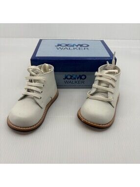 Josmo Walker Kids Baby Toddler Shoes 8190 All Leather Size 3.5  Walking Shoes